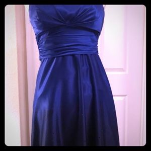 Dark Blue Prom Dress